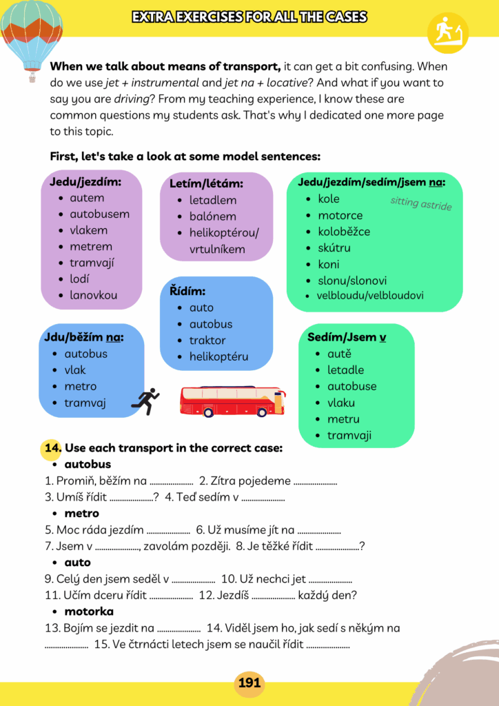 Just in Case - exercises