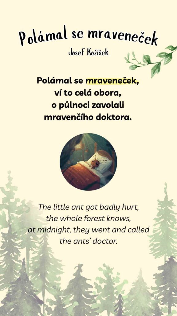 Children's rhyme in Czech