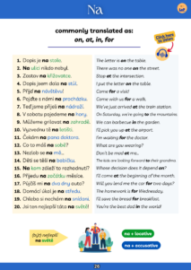 Czech Preposition na