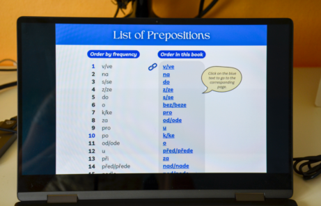 Common Czech prepositions